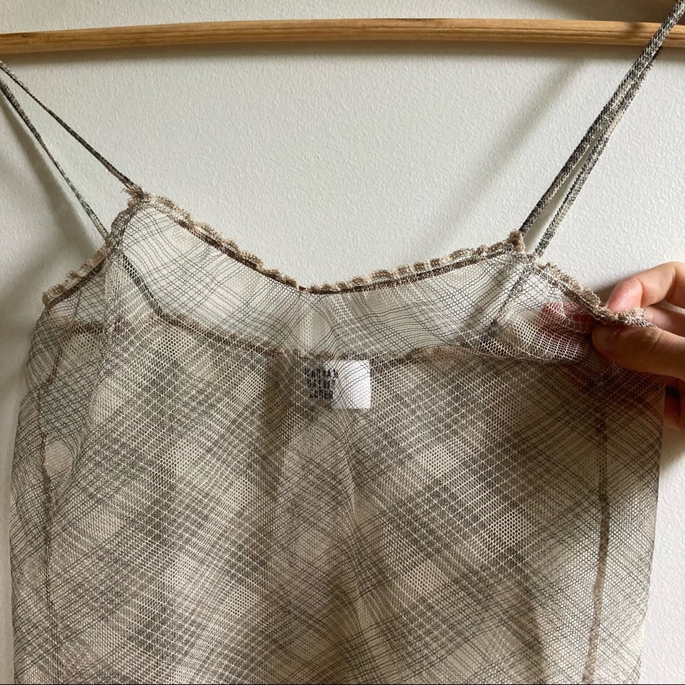 Maryam Nassir Zadeh mesh cami - Picture 2 of 4